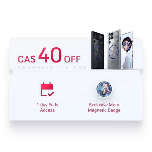 REDMAGIC 11S Pro Early Bird Perks