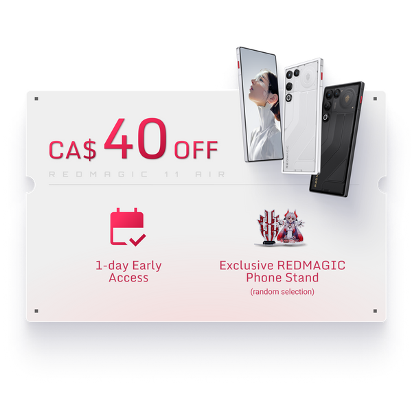 REDMAGIC 11 Air Early Bird Perks