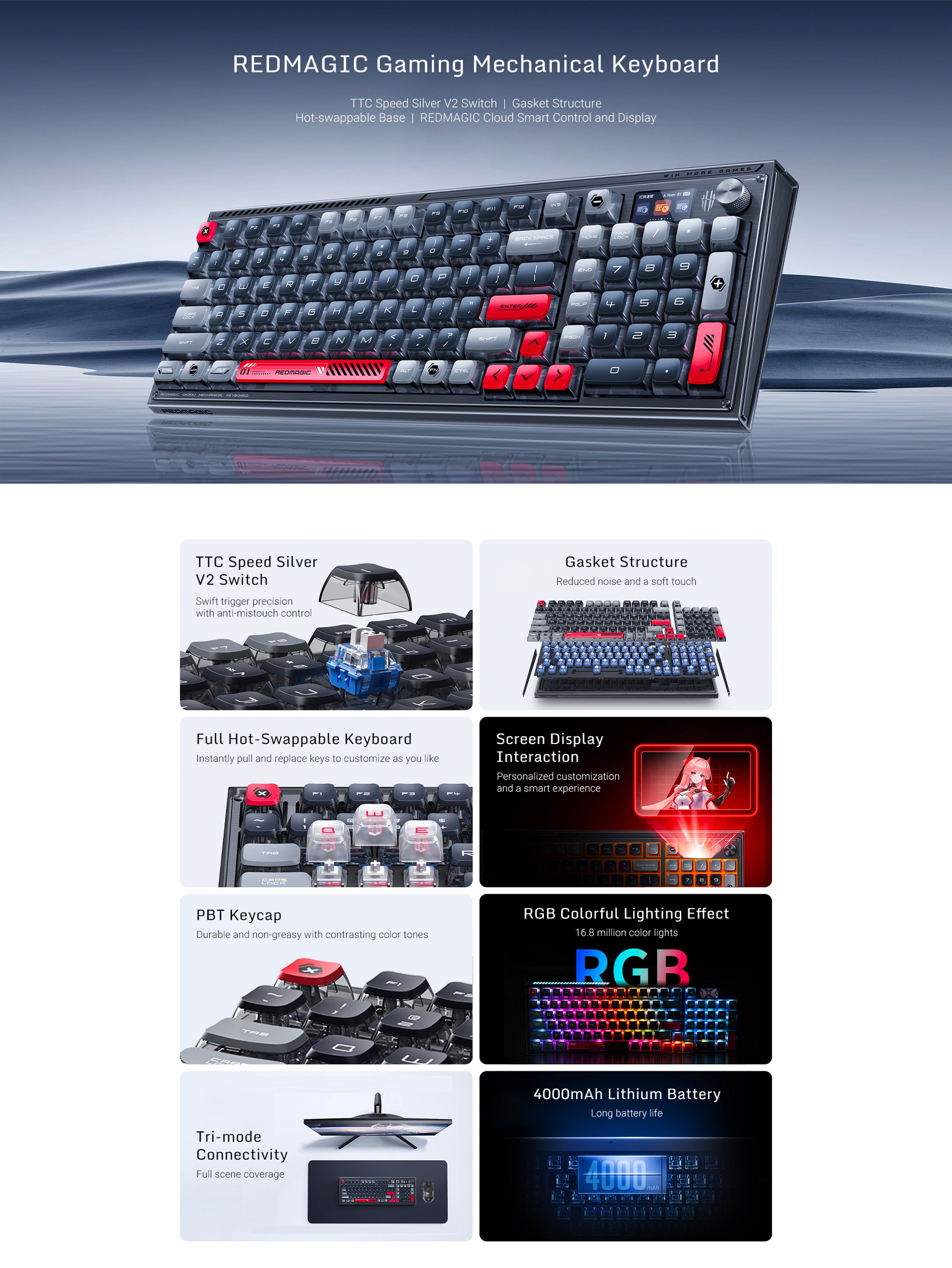 REDMAGIC Mechanical Keyboard - REDMAGIC (US and Canada)